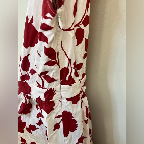 Goelia Rose Print Knotted Women Mini Dress - Picture 6 of 8